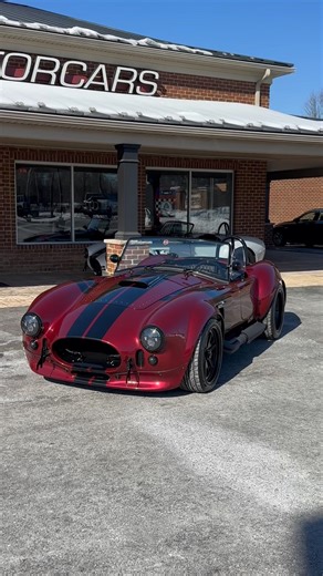 The Ruby ❤️‍🔥 1965 Backdraft Shelby Cobra 🐍 ‪@RoushPerformance‬ 427 580HP 8 Stack #shelby