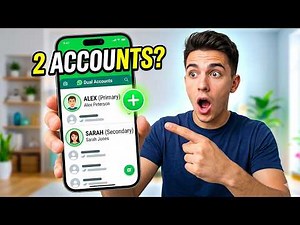 WhatsApp New Update 🚀 | Add Multiple Accounts in One App!