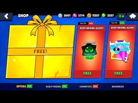 😱WHAAAAAAT??!!😳🎁 EVENT FREE GIFTS - Brawl Stars