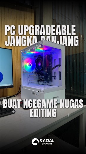 Kadal Gaming on Instagram: "PC Upgradeable Jangka Panjang Buat Ngegame nugas editing lagi turun harga nih yuk langsung aja cek keranjang #pcgaming #pc #rekomendasipc #pcgamingfullset"