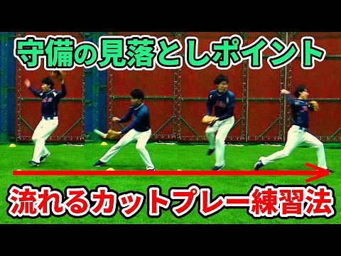 【内野手必見】進塁が防げる！カットプレーの重要ポイントとは？