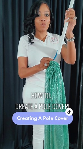 DIY Pole Cover Tutorial for Backdrops