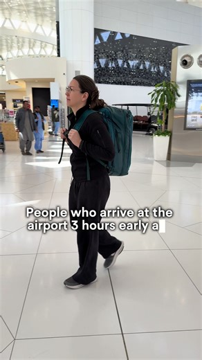 It’s too much time but we still do it! How early do you get to the airport? #travel #airport #airportlife #howearly
