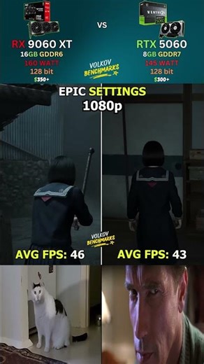 RTX 5060 vs RX 9060 XT - Is 16GB VRAM the New Minimum for Gaming? #pcgaming #shorts