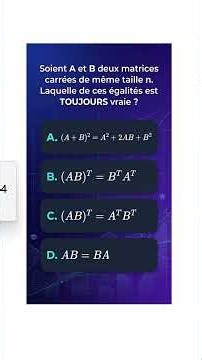 Transpose of a Matrix
