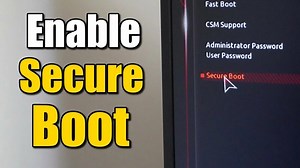 How to Enable Secure Boot in Bios on Windows 10 PC (100% Works!)
