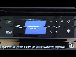 Epson Expression Home XP-442/XP-445: How to do Printhead Cleaning Cycles and Improve Print Quality