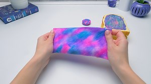 15K views · 47 reactions | How To Make 3 Super Cool Galaxy School Supplies! Sue is very sad... so sad that she started littering! It turns out that Sue hasn't been out of town for a long time and she really wants to see shooting stars. Is there a way to help her? Sammy knows the recipe against sadness! They will make their own galaxy! For this craft, we just need those scattered star sequins and school supplies! | SLICK SLIME SAM | Facebook