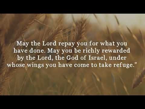 Ruth Scripture Reading Video - Chapter 2
