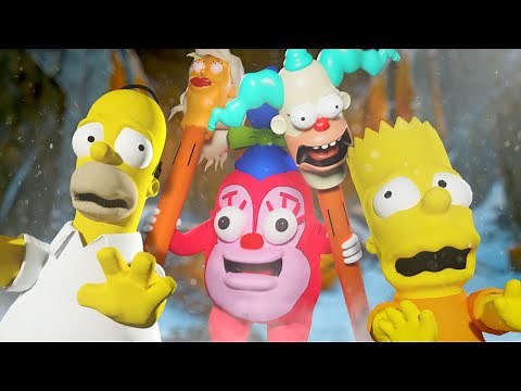 God of War but it's The Simpsons 3