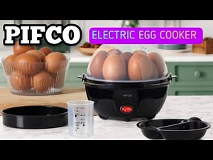 Egg-citing Breakfasts Made Easy With The Pifco Electric Egg Cooker!