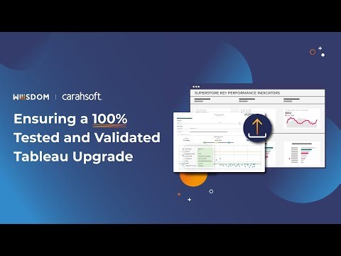 Ensuring a 100% tested and validated Tableau Upgrade