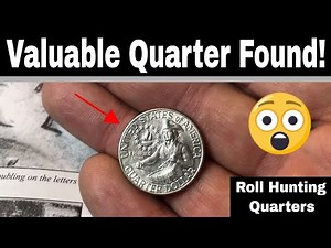 Valuable and Rare Quarter Found Roll Hunting Quarters!