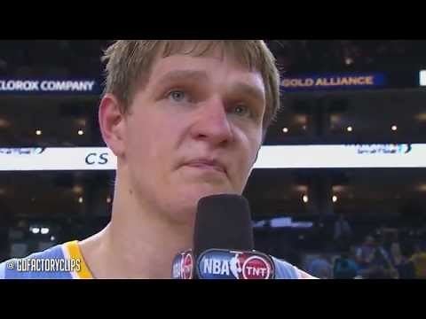 2014.04.10 - Timofey Mozgov Full Highlights at Warriors - 23 Pts, 29 Reb, 3 Blocks