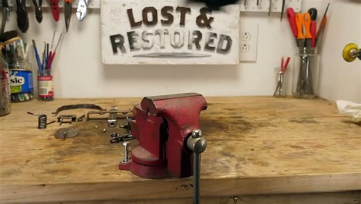 Rusty Vintage Animal Trap Restoration