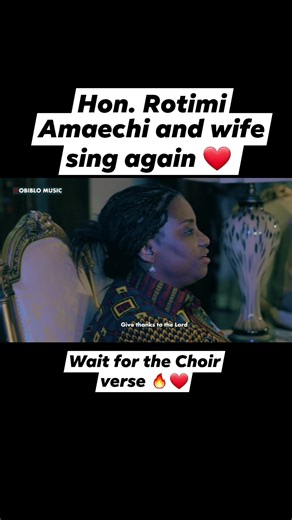 9.4K views · 354 reactions | Rt. Hon Rotimi Amaechi and wife always comes through to bless us on the Holy Family Sundays. This year's rendition is special and unique. Feel the vibe in this special composition and rendition and please don't forget to share  Song Co-produced by HK Raymond Co-composed and arranged by Obinna Hilary | Obiblo Music | Facebook