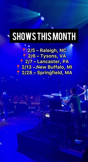 Tonight kicks off our first show of 2026! 🎶 We’re starting the year in Raleigh, NC, and we couldn’t be more excited to get back on stage. February is full of great stops, and this is just the beginning! #LittleRiverBand #LRB #OnTour #LiveMusic