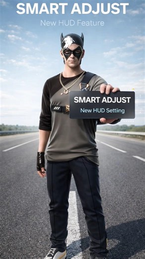 Free fire New Smart Adjust Setting 😱 #freefireshorts