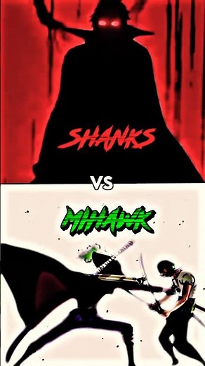 Shanks vs Mihawk – The Greatest Duel in One Piece History! ⚔️🔥 #Shanks #Mihawk #OnePiece