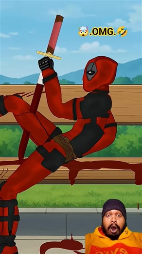 Deadpool And Pennywise #shorts #viral #animation #trending #pennywise #deadpool #shorts