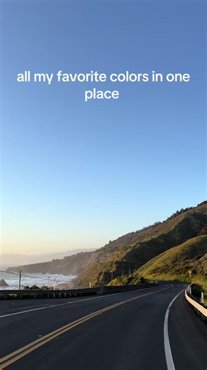 West Coast Highway 1 Scenic View: All My Favorite Colors
