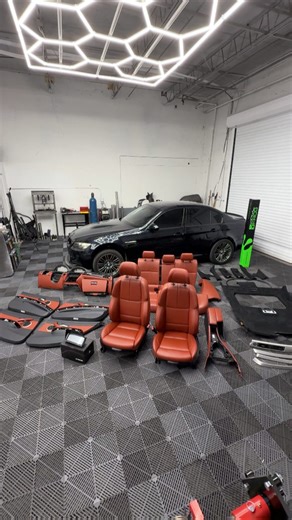 Vehicle Virals on Instagram: "M3 is about to get an epic interior transformation 🙏🏼 Shop BMW mods at vehiclevirals.com . #e90m3 #m3 #bmwm3 #bmw #e90"