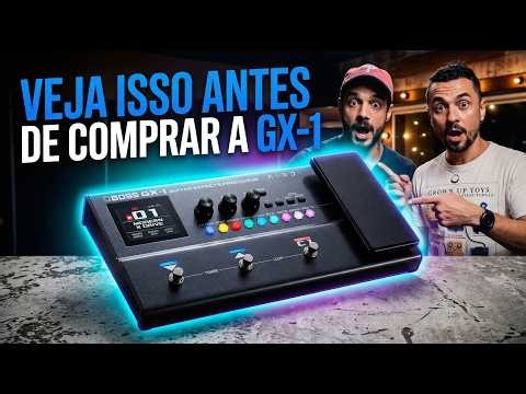 TUDO sobre a BOSS GX-1 com Fabinho e Deleo | Timbres, Gear Suite, Impulse Response e Bluetooth