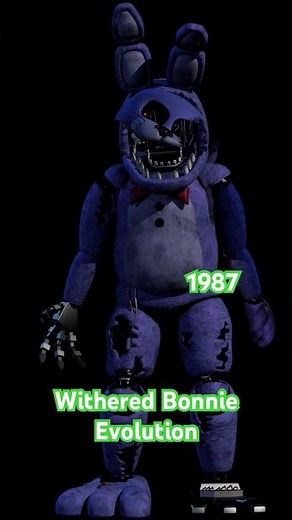Withered Bonnie Evolution (1980-2113) #fnaf
