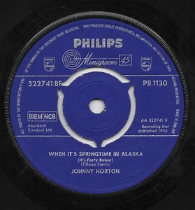 Johnny Horton - When It's Springtime In Alaska / Mr. Moonlight