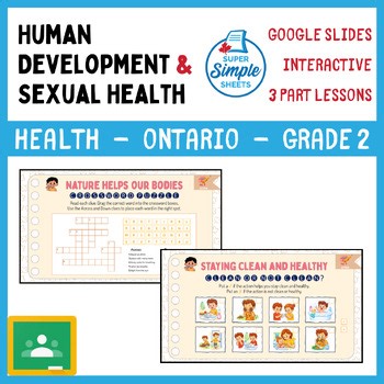 Grade 2 - Human Development and Sexual Health - Ontario Health - Google Slides