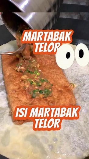 Delicious Martabak 4 Telor Recipe 😍