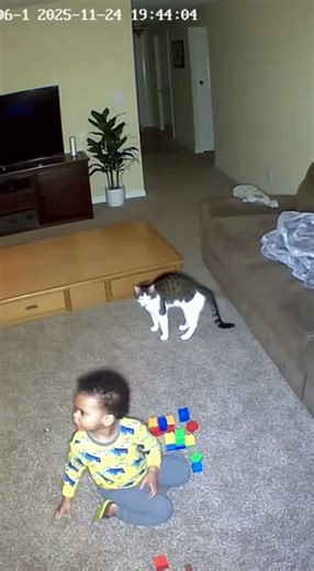 Cat Protects Baby From Invisible Entity | Paranormal Activity Caught on Camera!