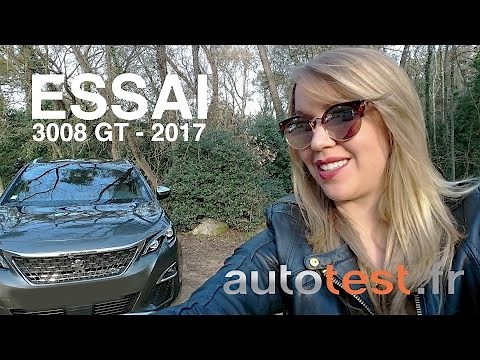 Essai nouveau Peugeot 3008 GT - 180ch
