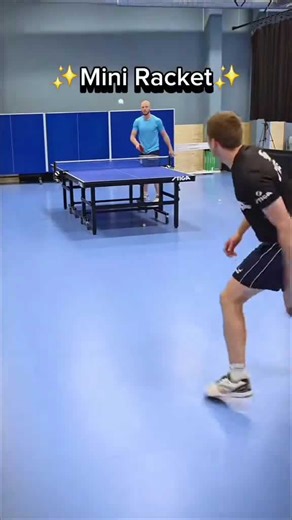 Mini vs pro racket table tennis challenge