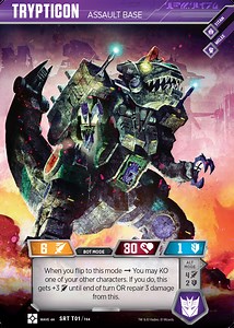 Transformers Trading Card Game Introduces War for Cybertron: Siege II Featuring Titan Trypticon, Debuting November 2019