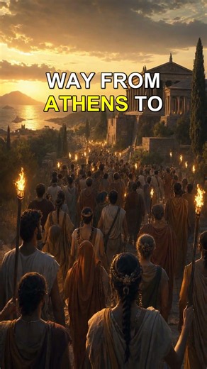 Eleusinian Initiates Were Forbidden To Speak. For 2,000 Years. #historyshorts #ancienthistory