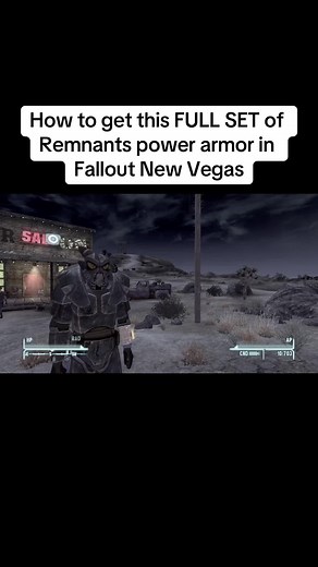 How to get a full set of Remnants Power Armor in New Vegas #fallout #Newvegas #fallouttok #howto #gaming #gameplay