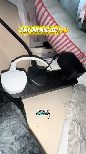 Only one socket… but way too many devices 🔌 #travelessentials #tiktokmademebuyit #spotlight