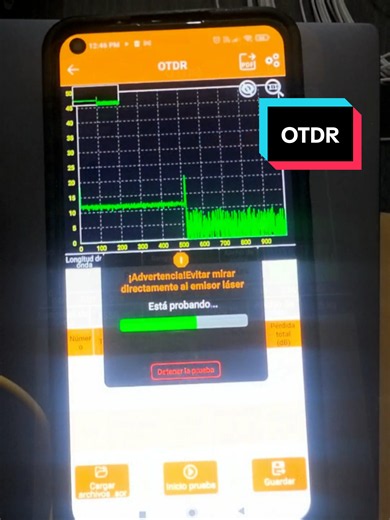 Mini OTDR #rbaredes #otdr #fibraoptica