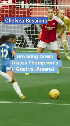 Alyssa Thompson Goal vs Arsenal | Cheeky Finish! | Viral Football Moment