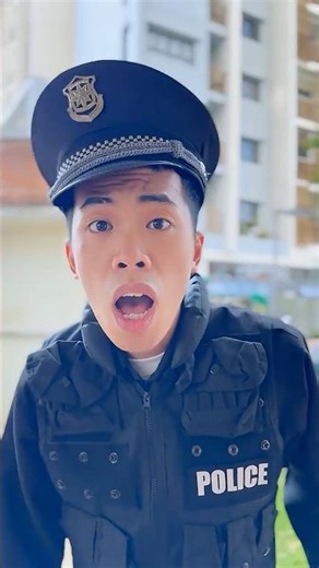 LNS - Anh cảnh sát đi tìm cún con || Police Find Missing Puppy #shorts