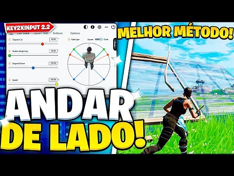 COMO CONFIGURAR NOVO KEYS2XINPUT 2.2 | COMO ANDAR DE LADO! | NOVA VERSÃO DO KEYS2XINPUT ‹ FortAlef ›