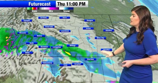 Increased risk for a flash freeze Thursday evening leading to heavy low elevation snow for central and eastern Montana