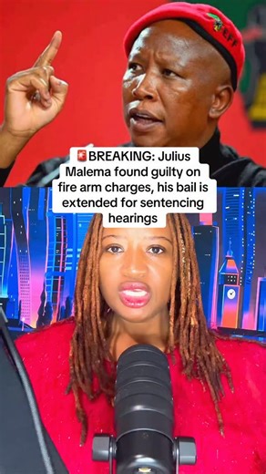 EFF leader Julius Malema has been found guilty in court. Judgment has just been handed down in the Julius Malema trial after a marathon recap of testimonies in the East London Magistrates’ Court. Malema and his former bodyguard, Adriaan Snyman, were accused of firing a gun during the EFF’s 5th anniversary rally in Mdantsane on 28 July 2018. The charges all fell under the Firearms Control Act. Both men pleaded not guilty, with Malema insisting it was a toy. The state argued otherwise, relying on