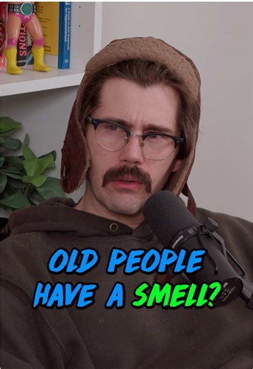 Old people SMELL #comedian #shower #selfcare