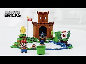 Lego Super Mario 71362 Guarded Fortress with Builder Mario Power-Up Pack Speed Build