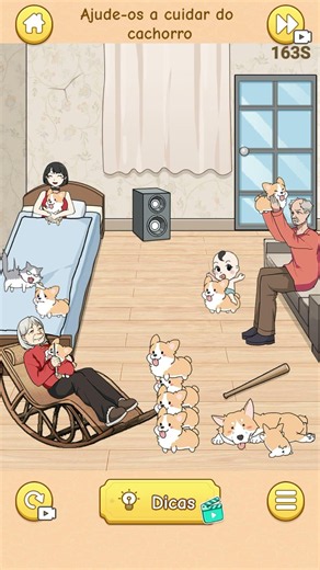 HELP THEM TAKE CARE OF THE DOGS