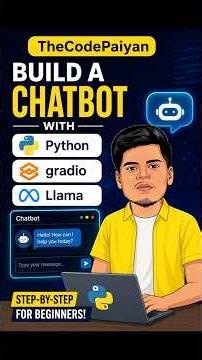 Want to build your own AI chatbot? #ai #llm #coding #chatbot #llama #groq #openai #python #gradio
