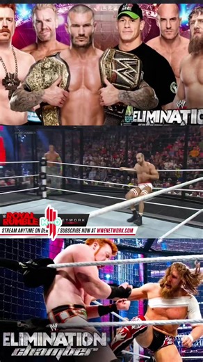 World Heavyweight Title Elimination Chamber Match_ WWE Elimination Chamber 2014 #eliminationchamber #johncena #randyorton