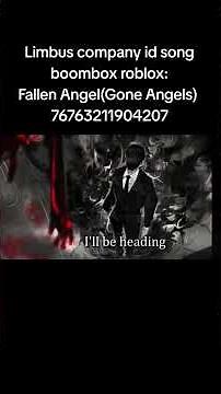 Limbus company id roblox boombox song #роблокс #boombox #roblox #song #music #limbuscompany
